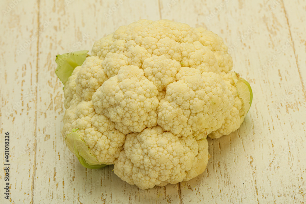 Natural food - cauliflower for cooking Natural food - cauliflower for cooking