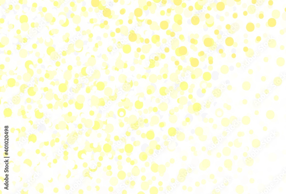 Light Orange vector texture with disks. Light Orange vector texture with disks.