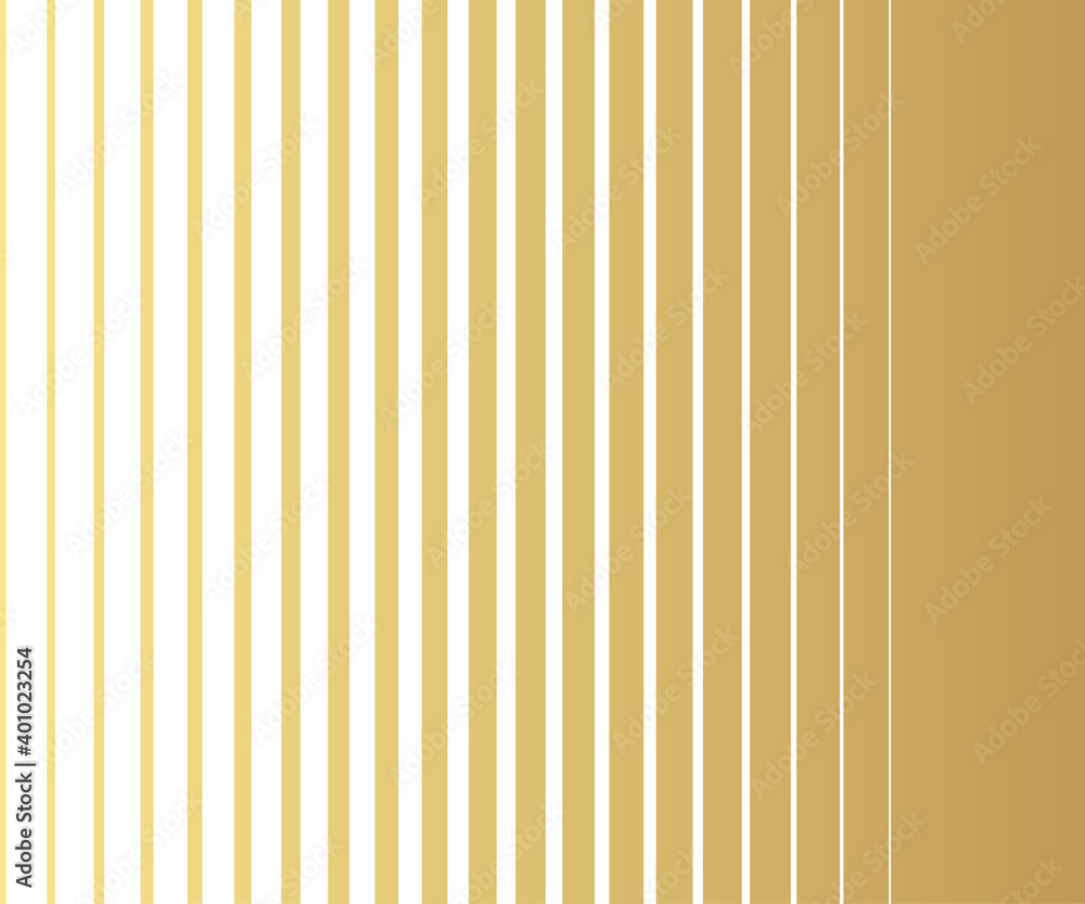 Fototapeta premium Abstract gold luxurious line Stripe background - simple texture for your design. gradient background. Modern decoration for websites, posters, banners, EPS10 vector