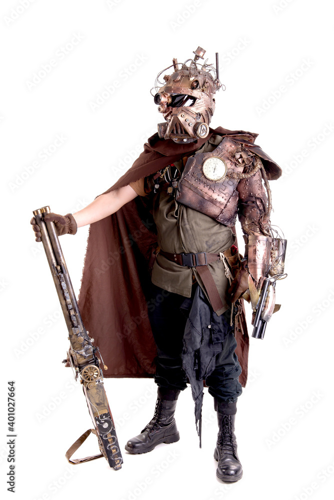 Fototapeta premium post-apocalyptic soldier