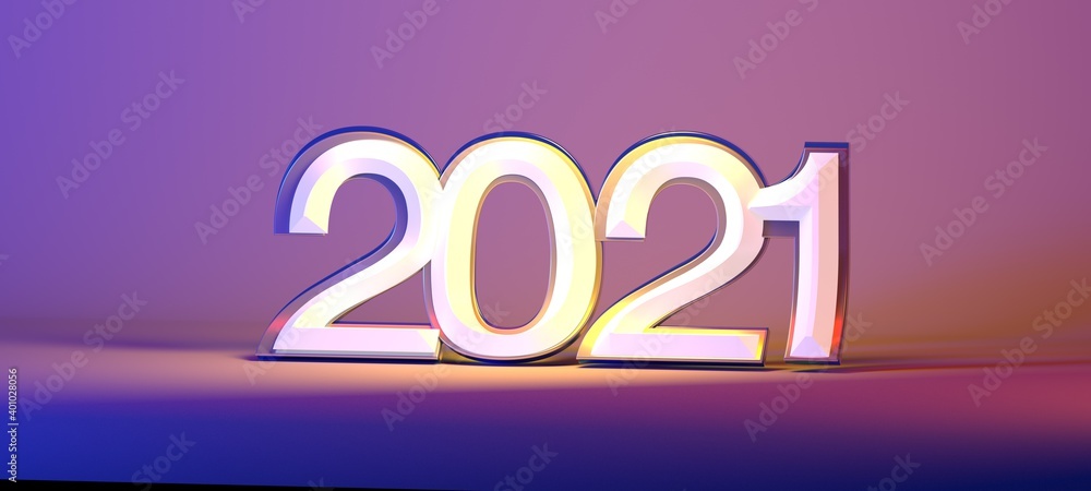 JAHR 2021 business 3d digital erfolg JAHR 2021 business 3d digital erfolg