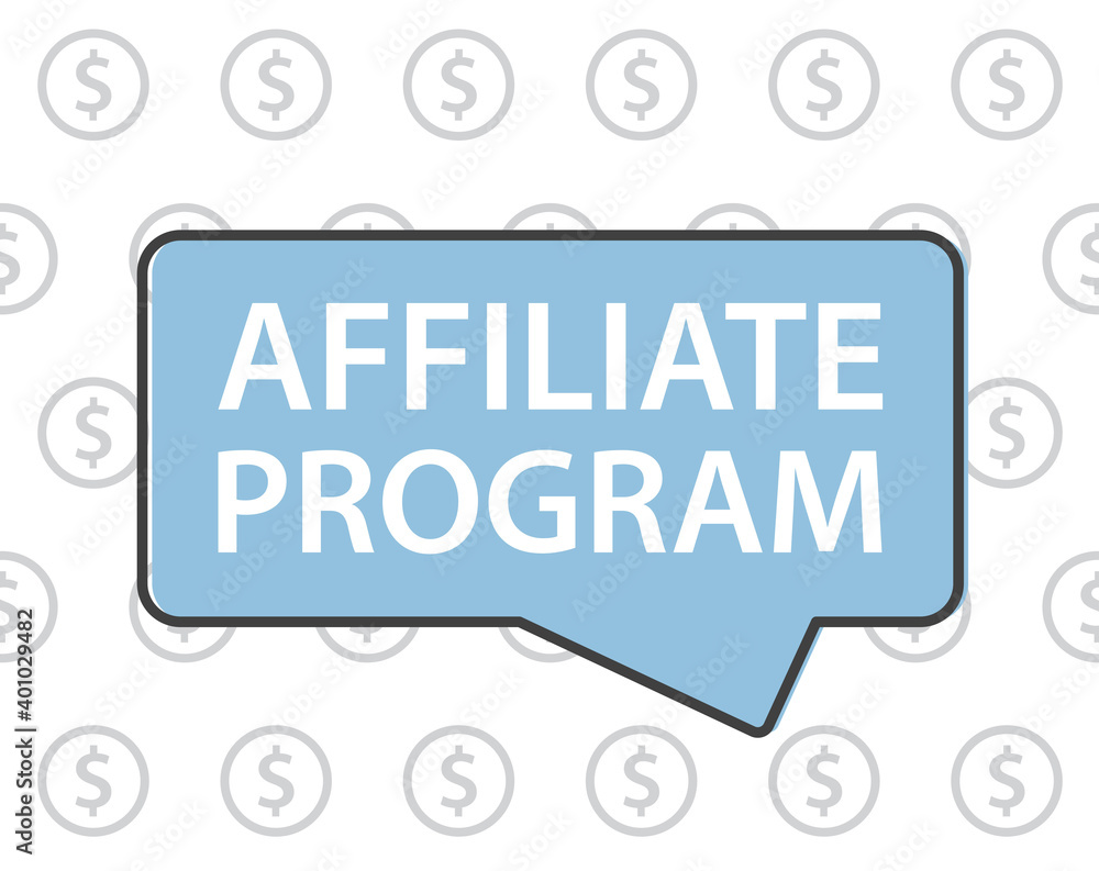 affiliate program concept- vector illustration affiliate program concept- vector illustration