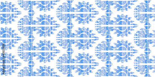 Abstract ornate bohemian element. Folk american flowers. Print flower.