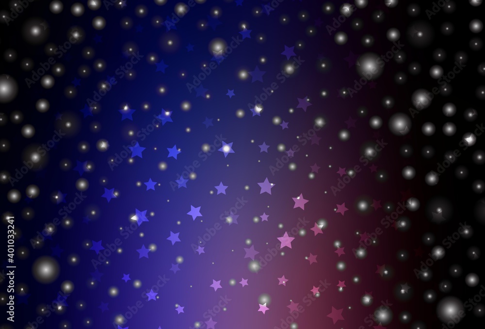 Dark Pink, Blue vector template in carnival style. Dark Pink, Blue vector template in carnival style.
