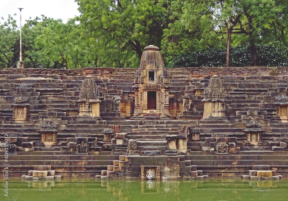 Modhera, the majestuous Sun Temple of Gujarat,india Modhera, the majestuous Sun Temple of Gujarat,india