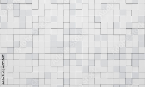 Square block structure background