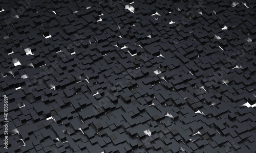 Square block structure background