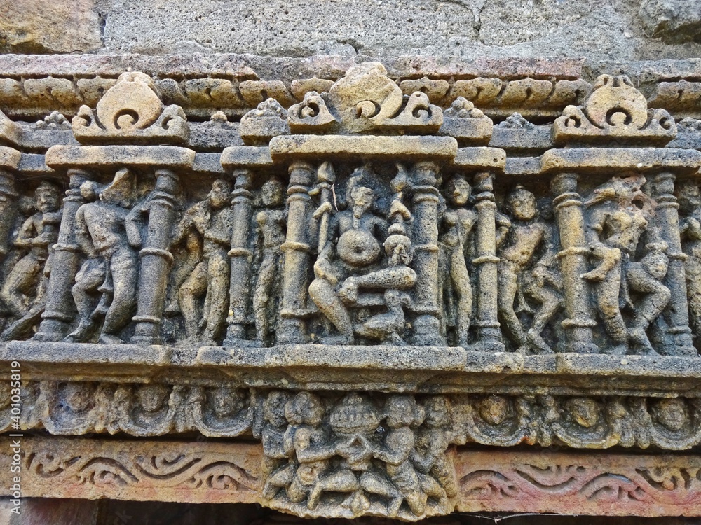 Modhera, the majestuous Sun Temple of Gujarat,india