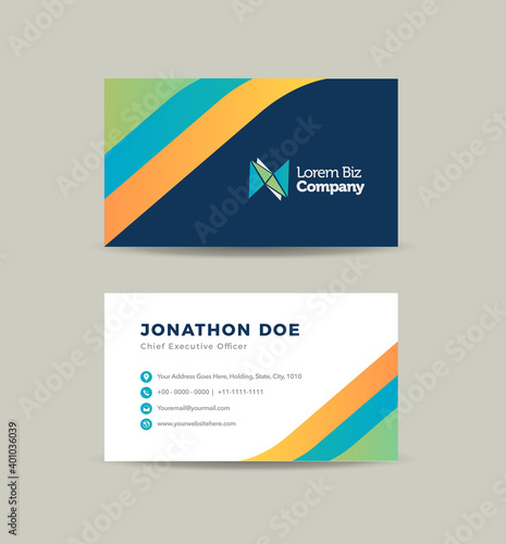 Corporate Business Card Design or Visiting Card And Personal Business Card 