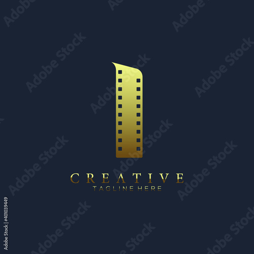 Gold number 1 Film strip