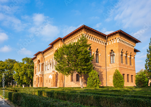 Obraz na płótnie Mogosoaia Palace in Romanian Renaissance style near Capital of Romania, Bucharest w salonie