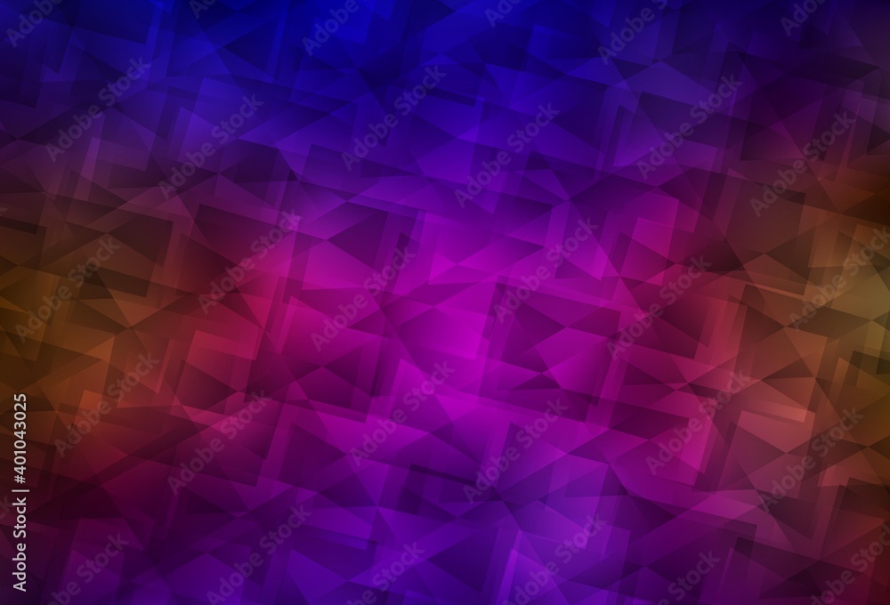 Dark Blue, Red vector polygon abstract backdrop. Dark Blue, Red vector polygon abstract backdrop.