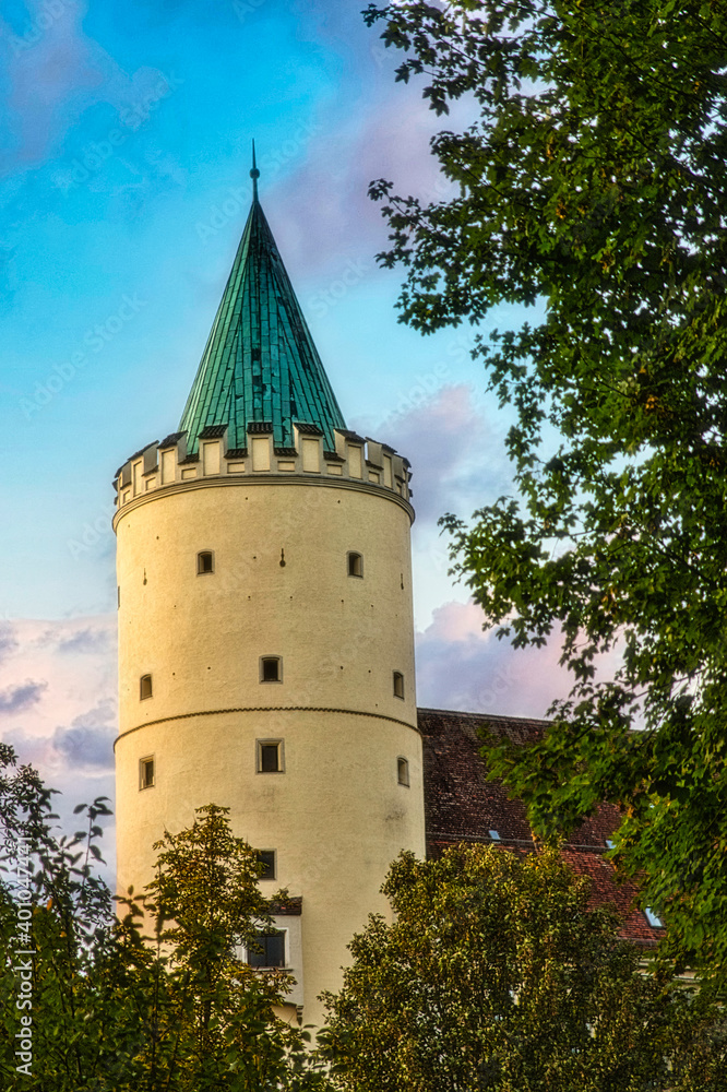 Herzogschloss Lauingen an der Donau Turm
