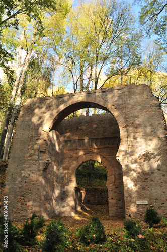 Obraz na płótnie Puerta Bib-Rambla, Granada, Alhambra. recently restored (December 2020) w salonie