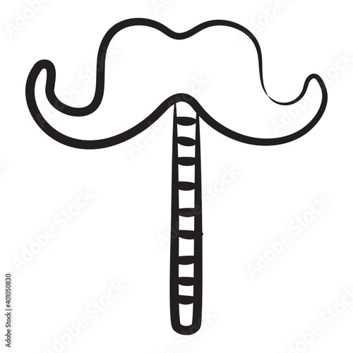 Party celebration accessory, hipster prop