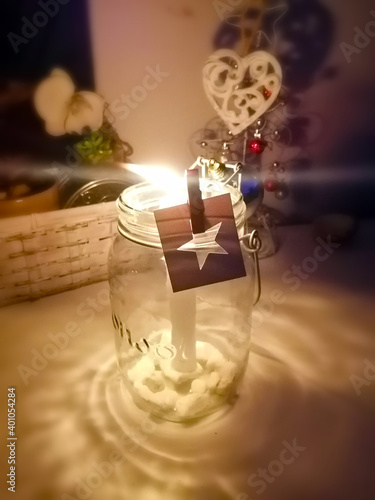 Christmas Candle decorations candle light