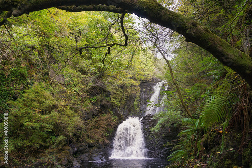 The Rha waterfalls near Uig on the Isle of Skye