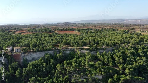 Survol des plages de Port-Leucate et La Franqui dans l'Aude photo