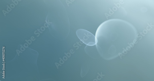 Abstract foggy dew transparent color background for wallpaper, backdrop and soothing, natural design element. Light blue in color with undertones of gray, white colors.