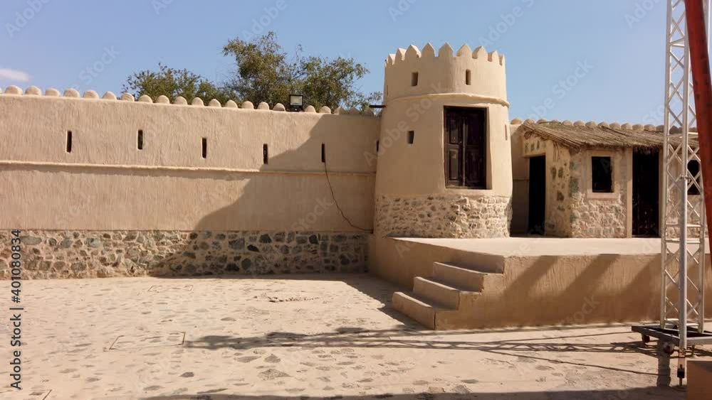 Hatta heritage village in Hatta town of Dubai emirate in the UAE Stock ...
