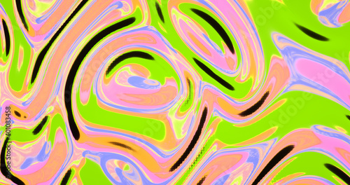Abstraction wavy art background design