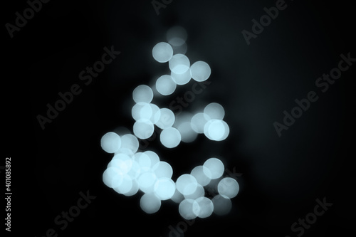 Christmas Tree Bokeh - Ice