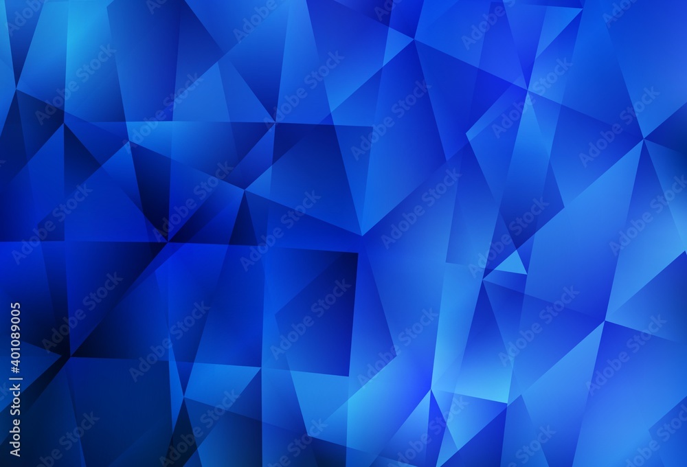 Light BLUE vector low poly background. Light BLUE vector low poly background.