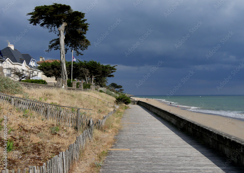 Obraz premium remblai de bonne source Pornichet