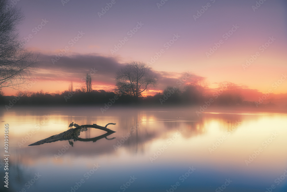 Sunrise at Earlswood Lake Sunrise at Earlswood Lake