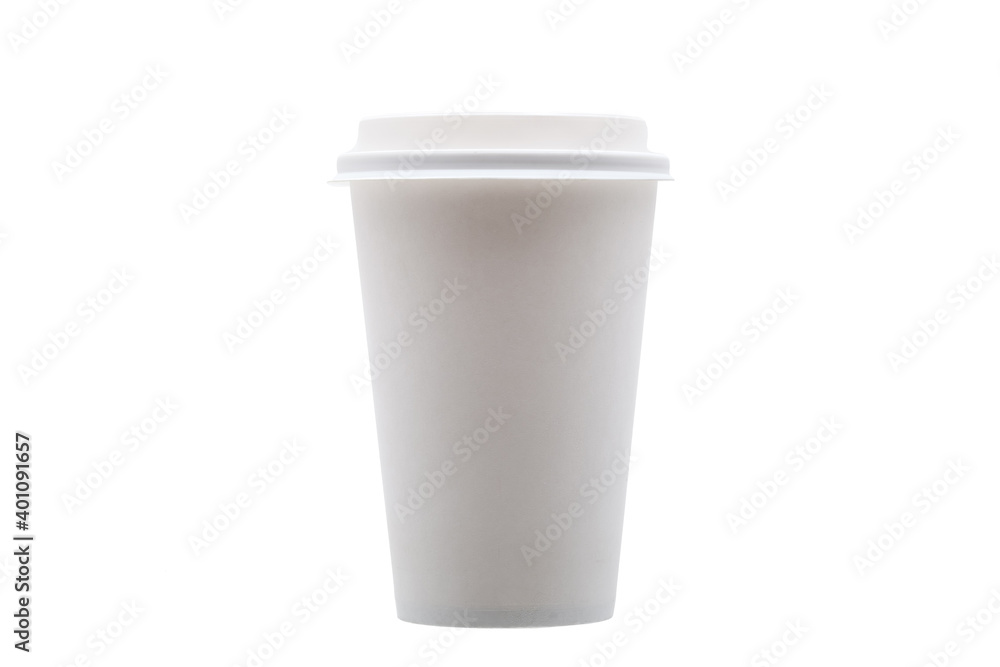 takeaway cardboard disposable coffee cup side view, eco friendly object mockup isolated on white background with copy space, nobody. takeaway cardboard disposable coffee cup side view, eco friendly object mockup isolated on white background with copy space, nobody.