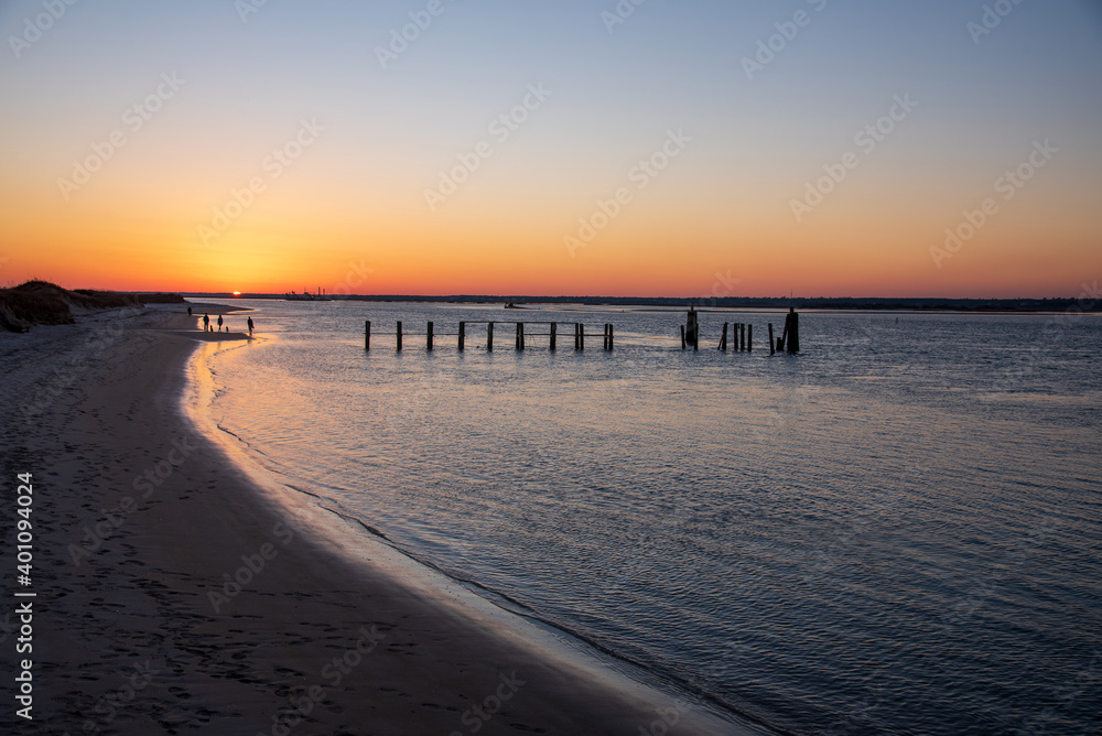 Sunset on Topsail Island Sunset on Topsail Island