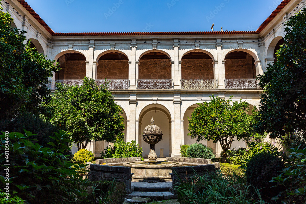 Fototapeta premium Arouca Cloister of the Monastery of Saint Mary