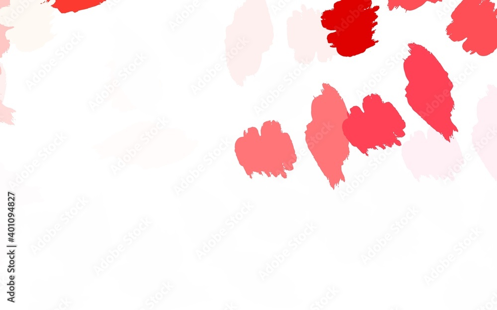 Light Red vector pattern with random forms. Light Red vector pattern with random forms.