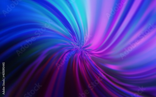 Dark Pink  Blue vector blurred shine abstract background. Abstract colorful illustration with gradient. Background for designs.