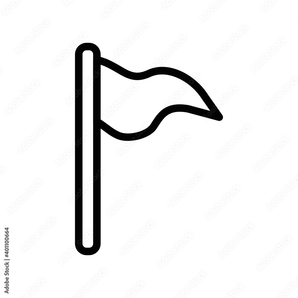 The flag icon stands for a sign The flag icon stands for a sign
