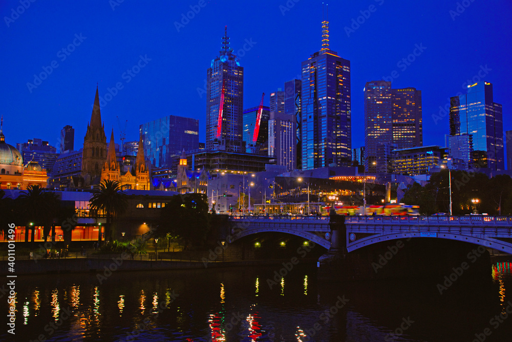 Melbourne at Night