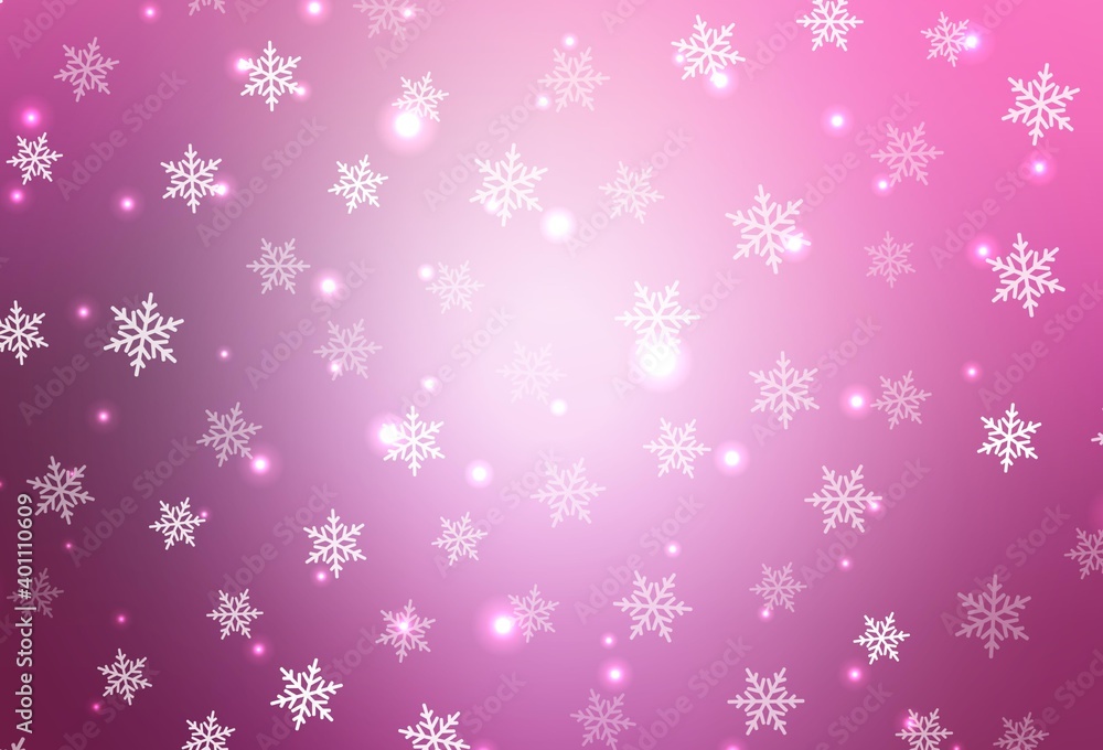 Light Pink vector template in carnival style. Light Pink vector template in carnival style.