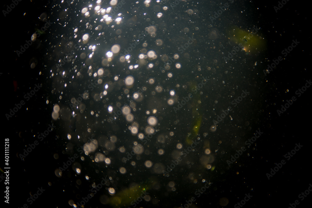 Bokeh of water Bokeh of water