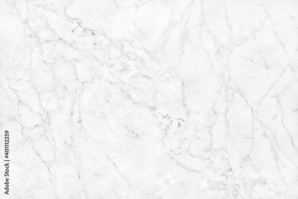 Fototapeta premium White grey marble texture background with high resolution, top view of natural tiles stone floor in luxury seamless glitter pattern for interior and exterior decoration.