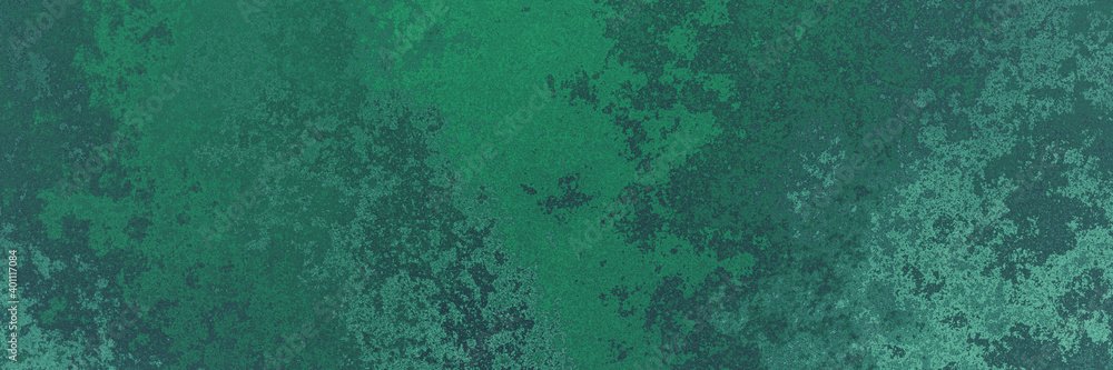 Fototapeta premium 3D rendered green wall background