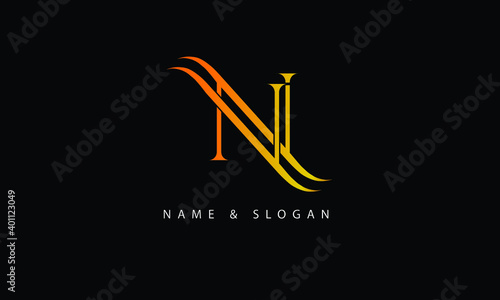 NN, N abstract letters logo monogram photo