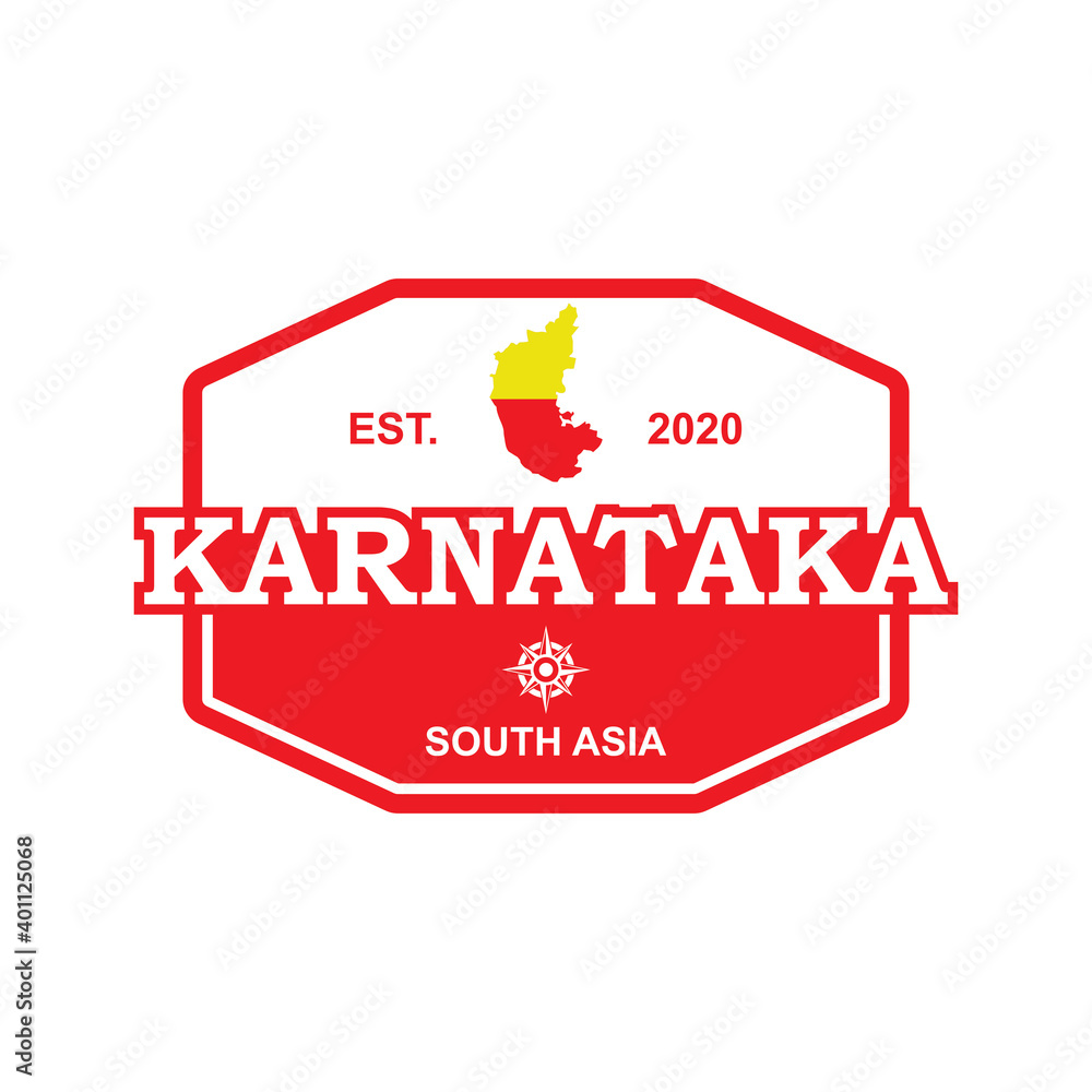 Karnataka Map with 31 Districts - Editable PowerPoint Maps