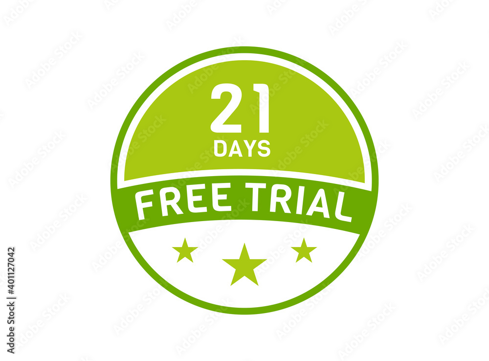 21 days free trial. 21 day Free trial badges 21 days free trial. 21 day Free trial badges