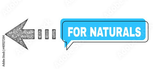 Chat For Naturals blue bubble frame and wire frame send left. Frame and colored area are misplaced for Naturals caption, which is located inside blue colored bubble.