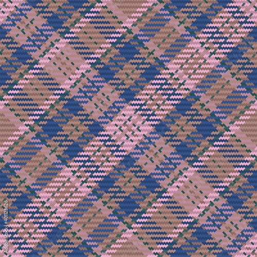 Seamless pattern of scottish tartan plaid. Repeatable background with check fabric texture. Vector backdrop striped textile print.