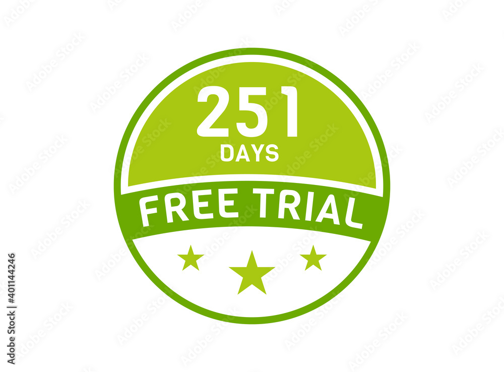 251 days free trial. 251 day Free trial badges 251 days free trial. 251 day Free trial badges