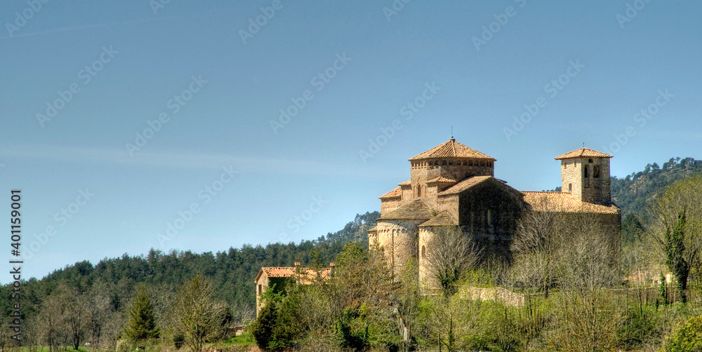 Église romane de Sant Jaume de Frontanyà, Espagne