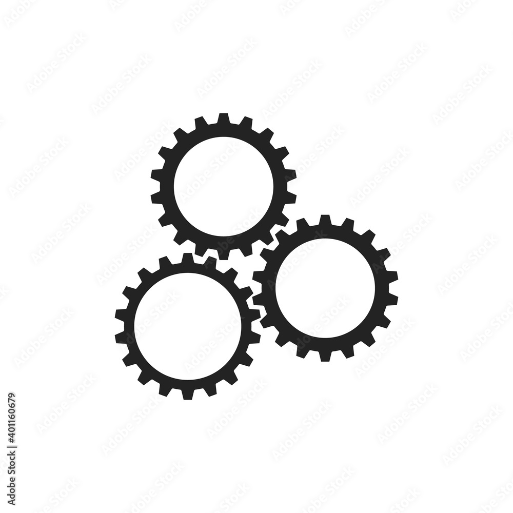 Vector gear relationship for business concepts. Can be used for info-graphic, advertising printing, website, modern template, education template stock vector illustration Vector gear relationship for business concepts. Can be used for info-graphic, advertising printing, website, modern template, education template stock vector illustration