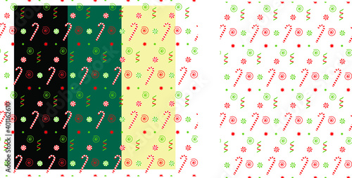  christmas background. new year pattern, vintage, vector, hand drawing