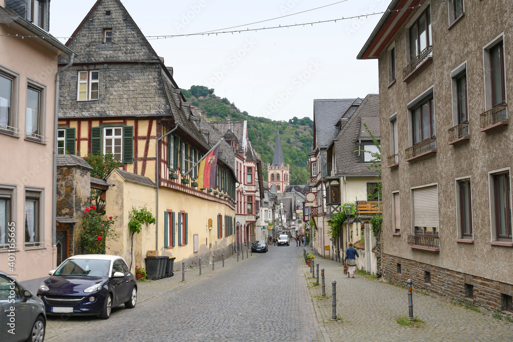 Bacharach city view